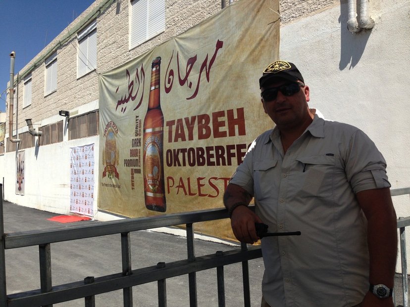 Oktoberfest palestinského pivovaru Taybeh