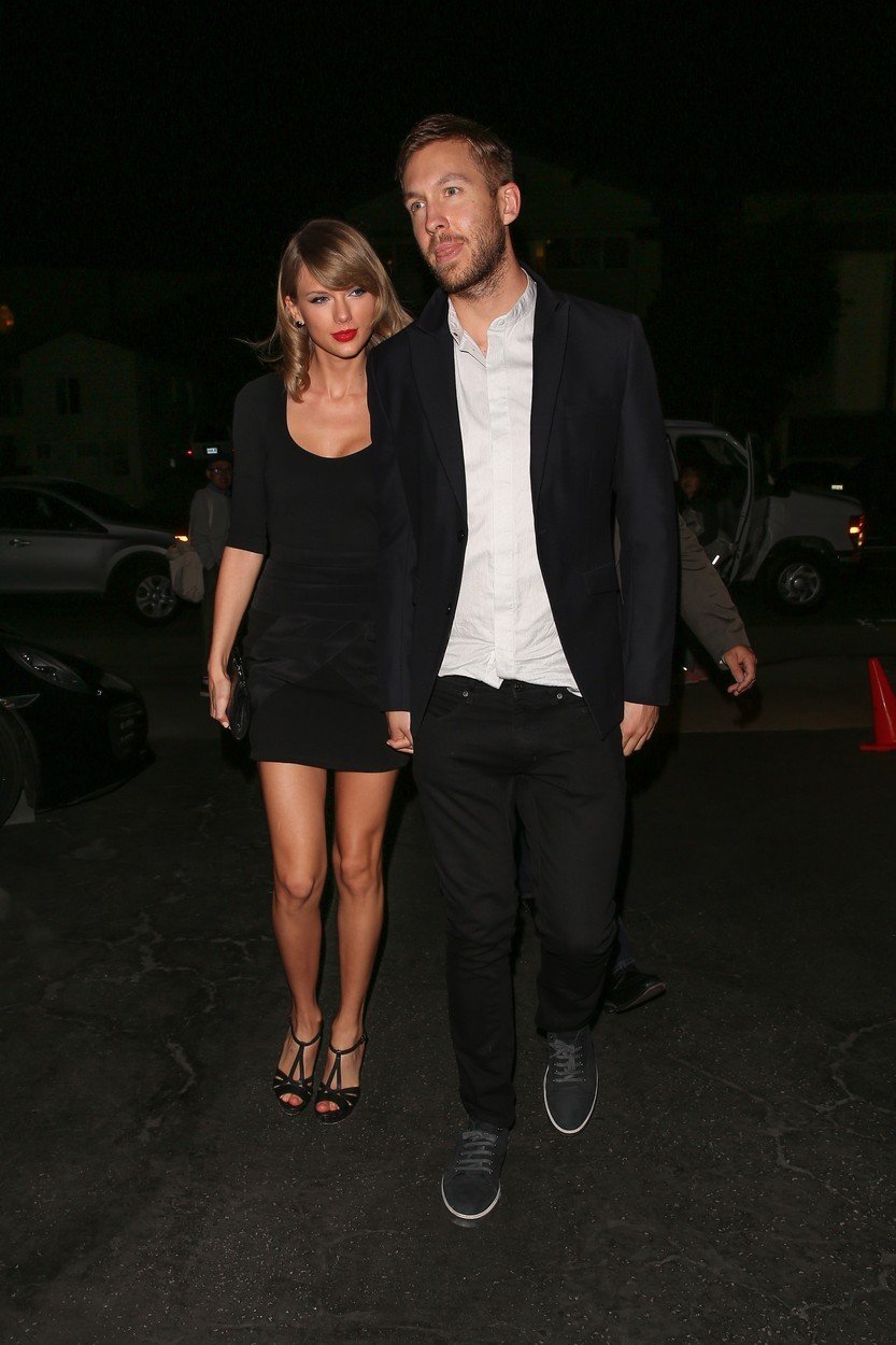 Zamilovaný pár Taylor Swift a Calvin Harris.