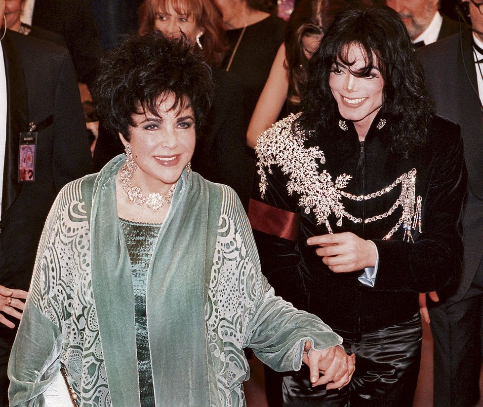 Elizabeth Taylor se přátelila s Michaelem Jacksonem