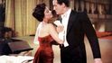 Elizabeth Taylor a Vittorio Gassman ve filmu Rhapsody (1954)