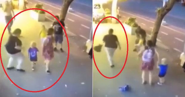 Brutální napadení na ulici: Žena pořezala tříletého chlapce v obličeji!