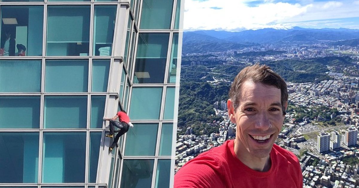 ¡Loco! Un estadounidense subió a un rascacielos de 500 metros: ¡escaló durante hora y media sin parar!