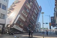 Ničivé zemětřesení na Tchaj-wanu! Minimálně čtyři oběti a desítky zraněných