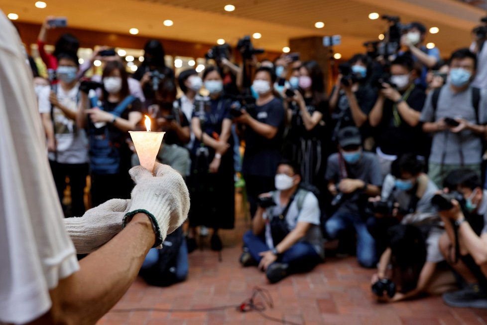 Hongkongští aktivisté letos masakr připomínají jednotlivě.