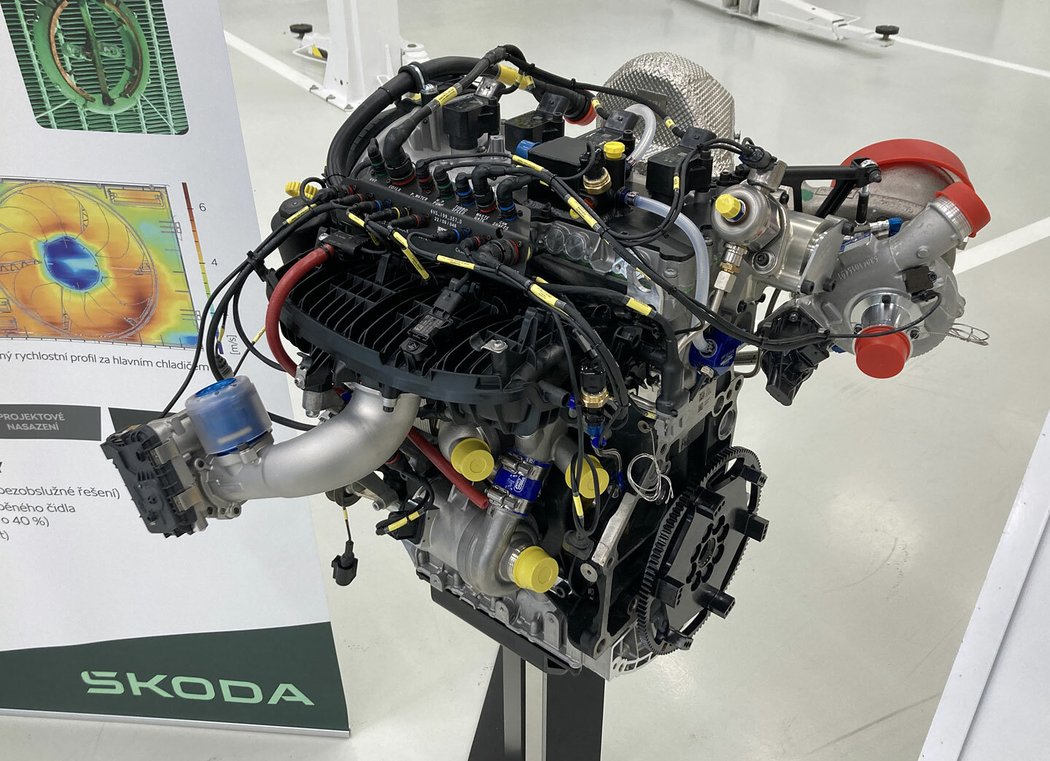 Technický workshop Škoda k vývoji rodiny motorů EA211 