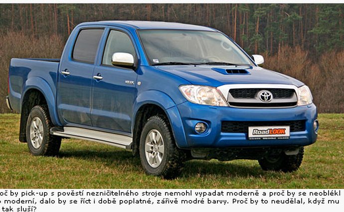 technika pickup toyota testy