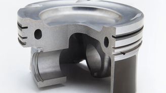 Vysokým teplotám ve válcích turbomotorů vzdorují písty ze speciálních slitin. Kompozitový povlak na straně snižuje tření. Vysokým teplotám ve válcích turbomotorů vzdorují písty ze speciálních slitin. Kompozitový povlak na straně snižuje tření.
