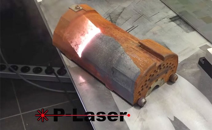 Video: Jako od Horsta Fuchse. Podívejte se, jak laser zázračně ničí rez!