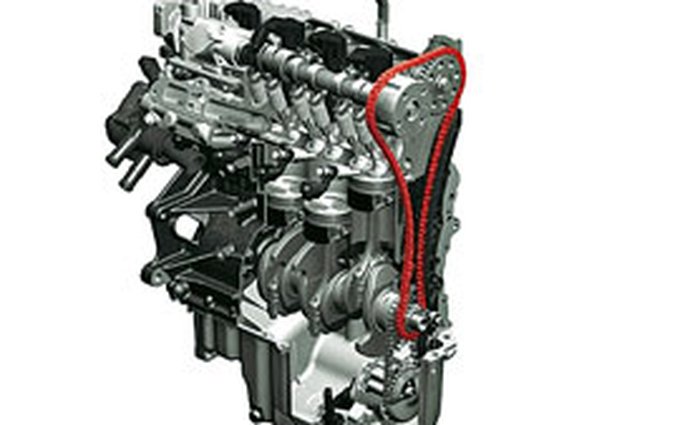 Motor 1,4 TSI má problém: vytahaný rozvodový řetěz