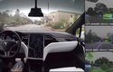 Testovací jízda s autopilotem Tesla