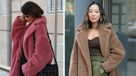Nejroztomilejší kabát sezony: Jak nosit teddy coat, abyste nevypadala jako medvědice?