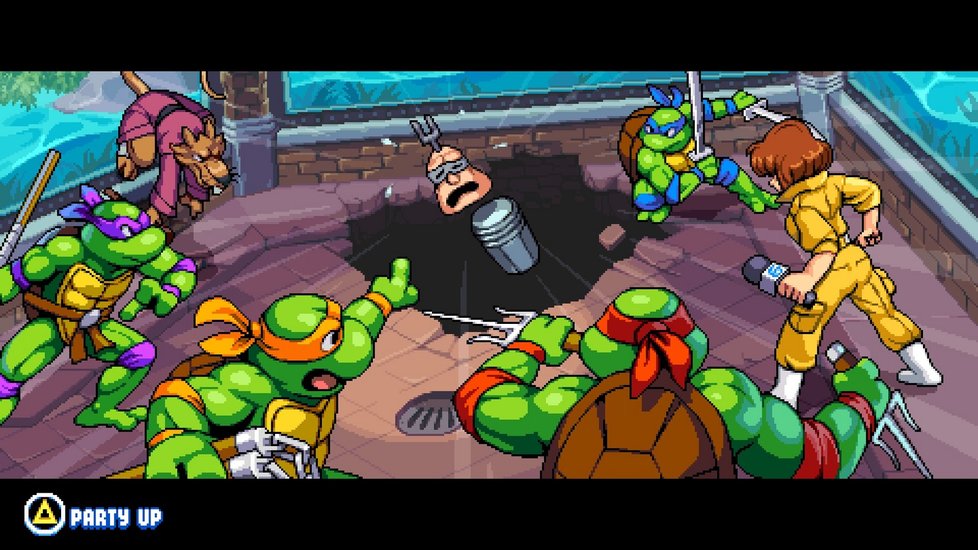 Teenage Mutant Ninja Turtles: Shredder&#39;s Revenge pro PlayStation 4