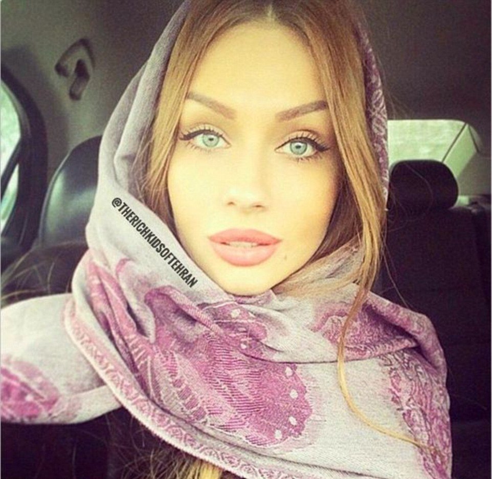 Muslimská kráska.