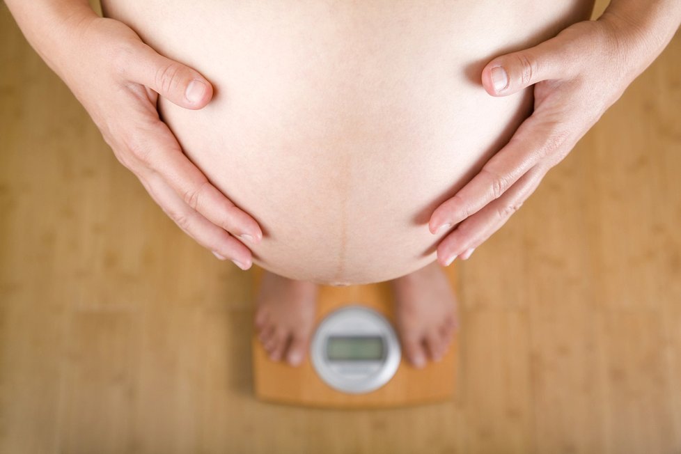 V těhotenství jsem přibrala třicet kilo.