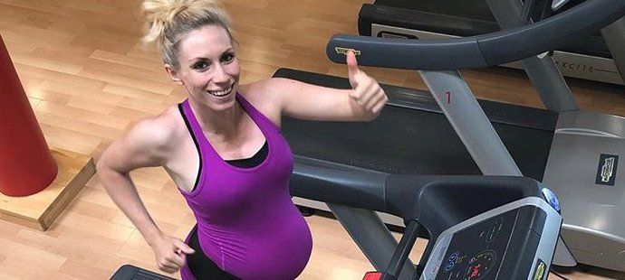 Amaterská běžkyně Anna Štumpf běhá venku i ve fitness na pásu