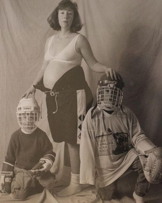 Rodina hokejistů.