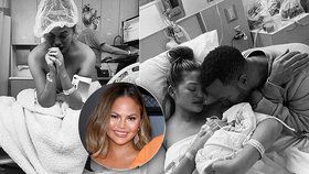 Modelka Chrissy Teigen potratila