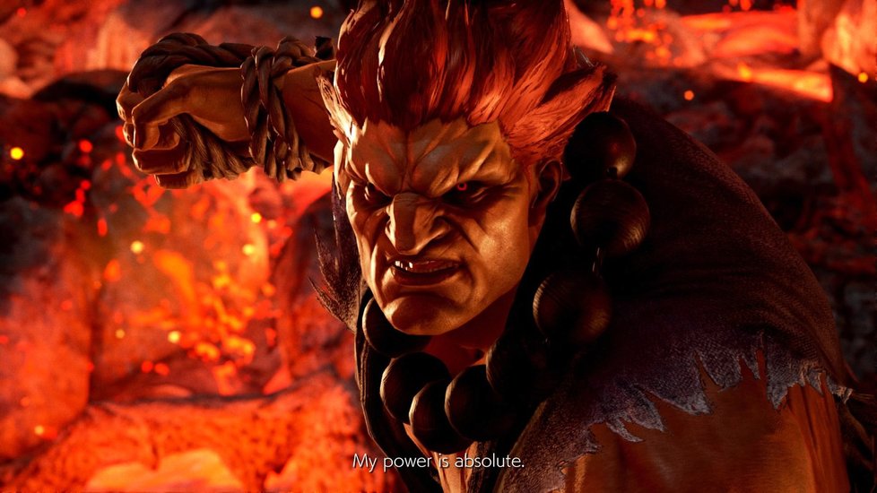 Akuma v akci.