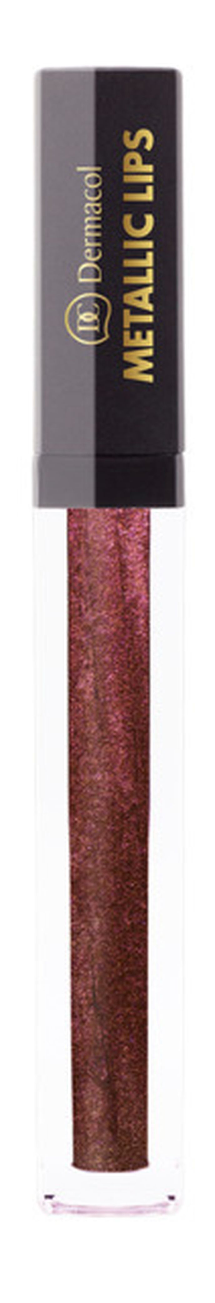 Tekutá metalická rtěnka Metallic Lips, Dermacol, odstín 05, 199 Kč/3,5 ml