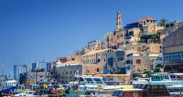 Starobylé přístavní město Jaffa