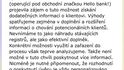 Odpověď na dotaz Odpověď na dotaz