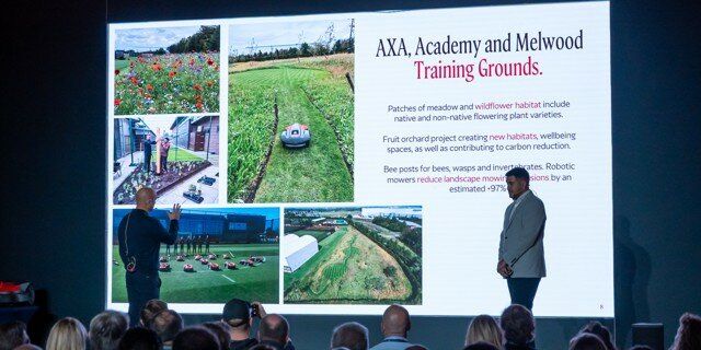 Zástupci Liverpool FC na Husqvarna konferenci Living City 2025 Zástupci Liverpool FC na Husqvarna konferenci Living City 2025