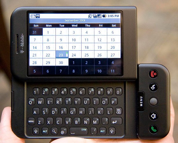 2008: T-Mobile G1 Phone