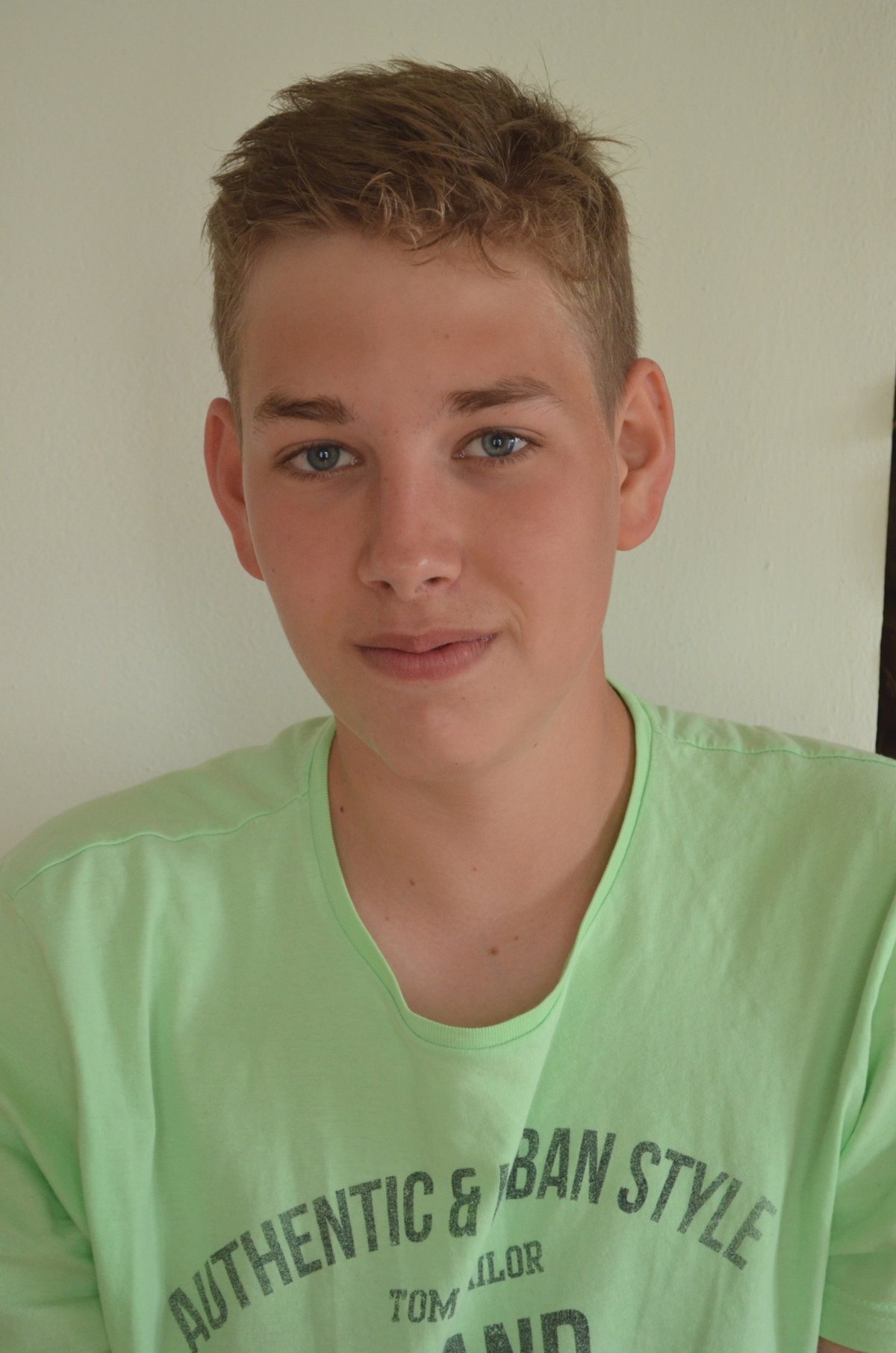 Jan Šustr (19), student, Karlovy Vary