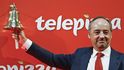 Šéf Telepizzy Pablo Juantegui při uvádění společnosti na madridskou burzu