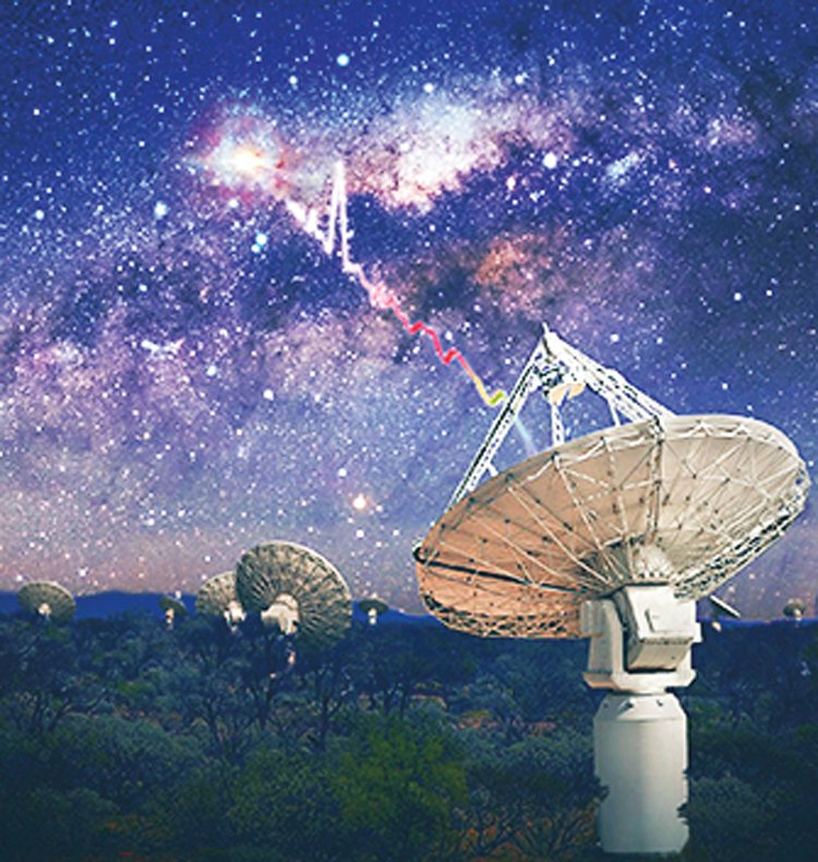 2019 • Pouhé tisíciny sekundy trvají rádiové signály přicházející z galaxie 1,5 mi liar dy let vzdálené. Kanadští astronomové se domníva jí, že jde o projevy pulzaru, tedy neutronové hvězdy