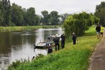 Policisté z řeky v centru Plzně vylovili lidskou hlavu! Patří k dříve nalezenému tělu?