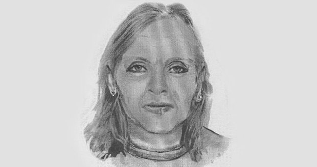 Nejnovější podobizna ženy, jejíž tělo našli policisté na několika místech Prahy