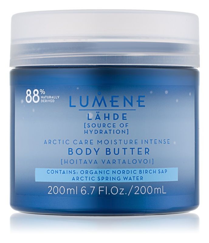 Intenzivní tělové máslo, Lumene Lähde [Source of Hydratation], 519 Kč/200 ml