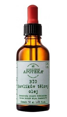 Bio Havlíkův tělový olej, 218 Kč (30ml), koupíte na www.folly.cz