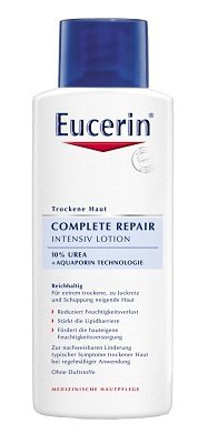 Eucerin Regenerační tělové mléko 10% UREA, 375 Kč (250 ml), koupíte v síti lékáren