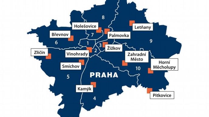 Téměř 1800 cenově dostupných i luxusních bytů po celé Praze letos staví developerská společnost CENTRAL GROUP