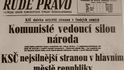 Komunisté v roce 1946 vyhráli v Česku a na Moravě volby