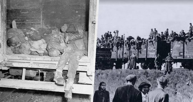 Hororový transport smrti u Nýřan: Hladoví vězni jedli i trávu u kolejí, uprchlíky nacisté umlátili klacky