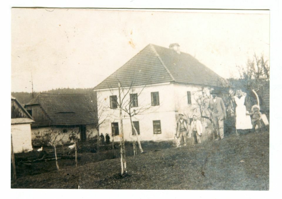 Ležácký mlýn v době kolem první světové války
