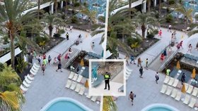 Šílené ranní závody o místo u bazénu v hotelu na Tenerife