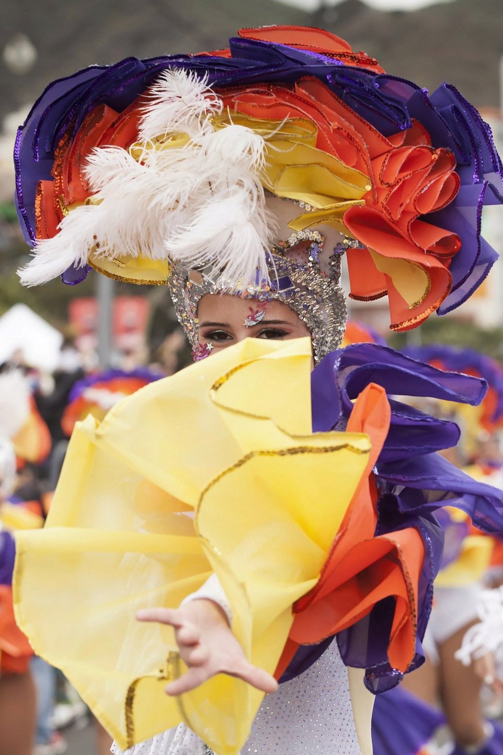 Snímky z letošního karnevalu v Santa Cruz na ostrově Tenerife