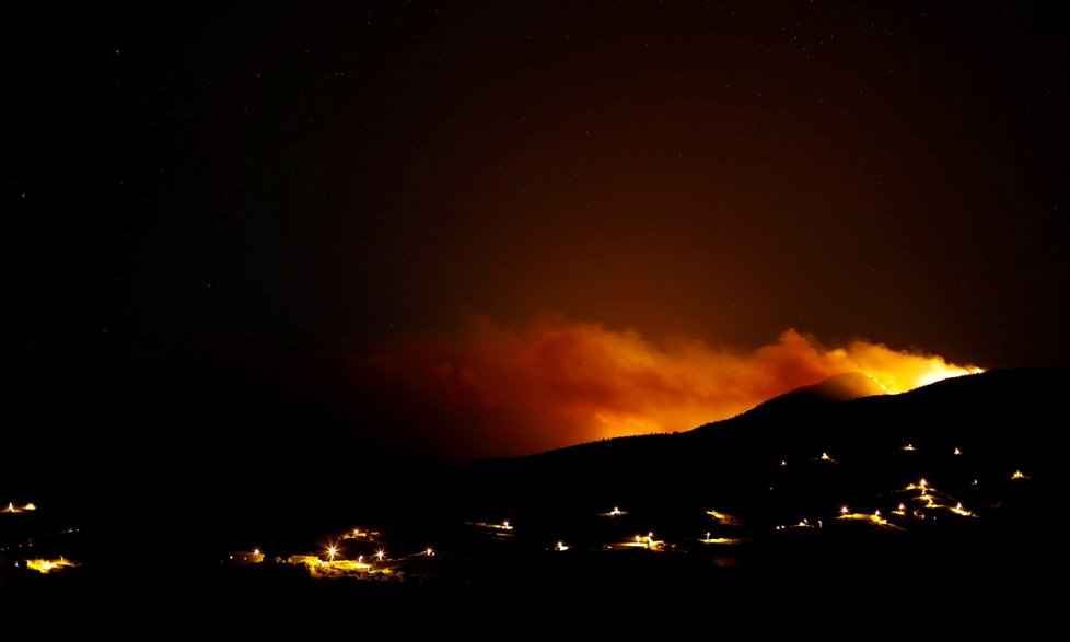 Požár na Tenerife