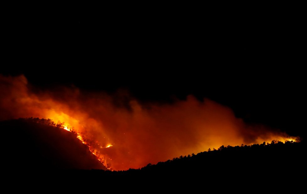 Požár na Tenerife