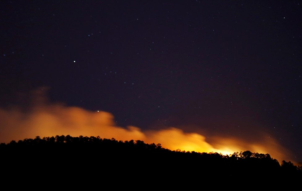 Požár na Tenerife