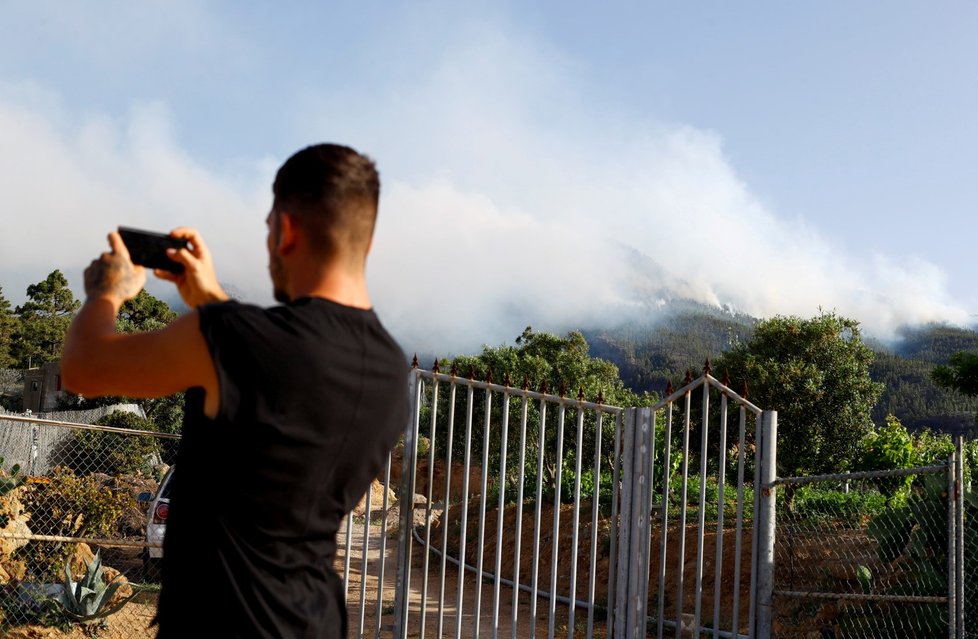 Požáry na Tenerife