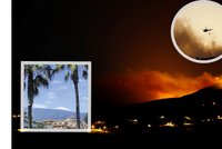 Po Řecku je požár i na Kanárech a Tenerife ve stavu nouze. Jak dopadli čeští turisté?