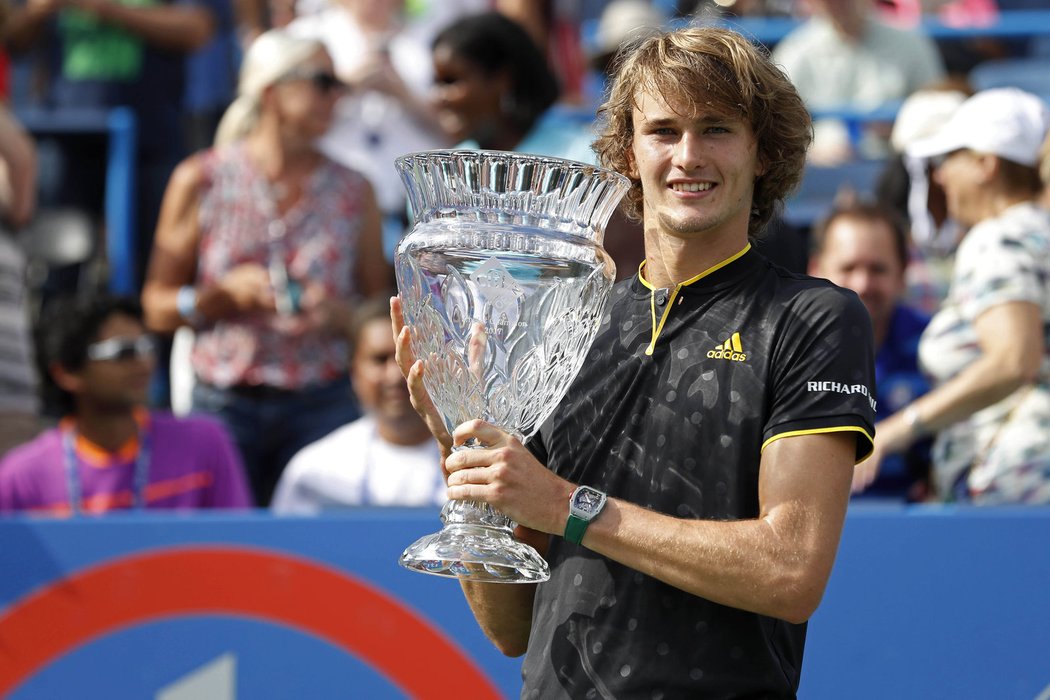 Alexander Zverev slaví čtvrtý letošní triumf