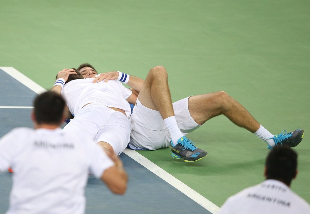 Federico Delbonis se postaral o rozhodující bod