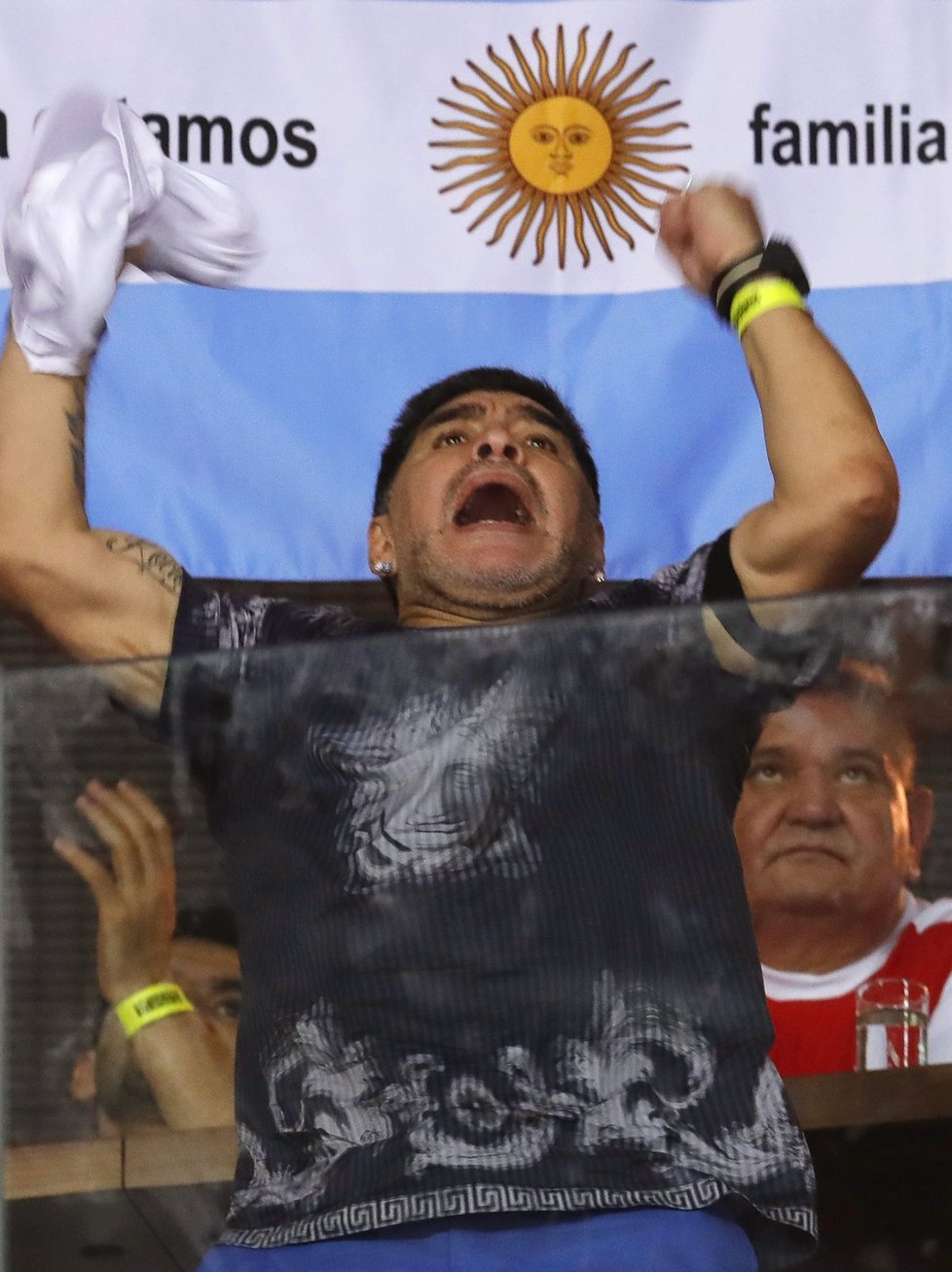 Diego Maradona nemůže uvěřit argentinskému úspěchu