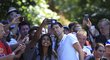 Novak Djokovič si užíval radost z triumfu na Australian Open s místními fanoušky